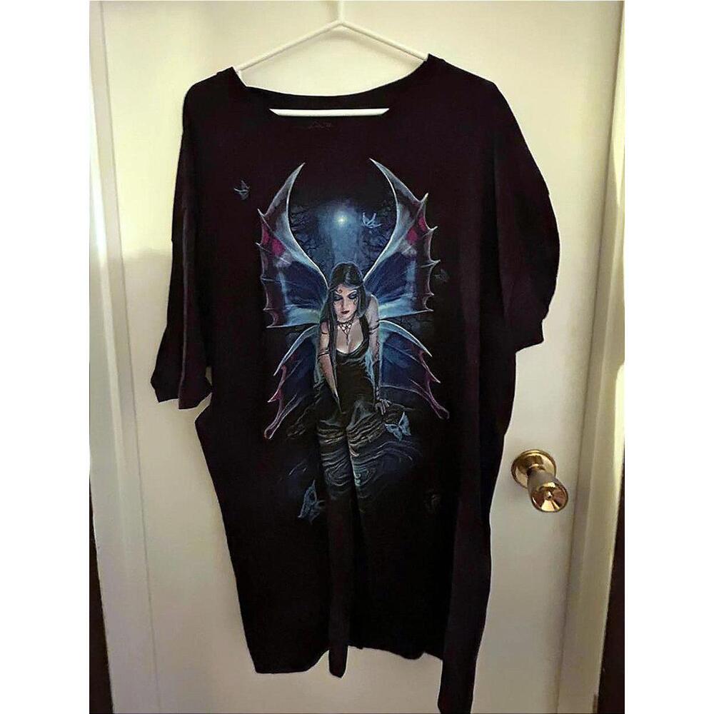 The Mountain Fantasy Fairy Graphic Tee Men’s 2XL Purple
